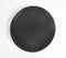 Enameled Metallic Noir Round Serving Tray