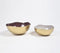 Enamelled Iron Umber & Ivory Serving Bowls (set of 2)