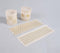 Ethnic Metallic Screen Printed Translucent Tea Light Covers (Set of 4)