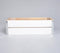 Farmhouse White Raw Mango Wood Storage Box