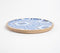 Floral Painted Wooden Serving Platter