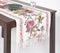 Floral Printed Cotton Table Runner with Tassels