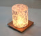 Floral Screen Printed Tea Light shade with MDF Stand