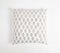 Flower Motif Block Printed Cushion Cover, 18 x 18 inches