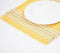 Fringe Borders Yellow Placemats (Set of 4)