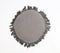 Fringed Black Round Cushion Cover