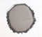 Fringed Black Round Cushion Cover