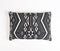 Geometric Monochrome Patterned Cushion Cover, 22.5 x inches
