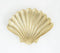 Gold Toned Aluminium Shell Table Tray