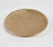 Gold Toned Dented Aluminium Round Serving Plate