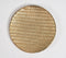 Gold Toned Dented Aluminium Round Serving Plate