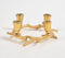 Gold-Toned Aluminium 4-in-1 Candle Stand