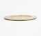 Gold-Toned Sun Round Charger Plate