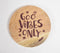 Good Vibes Only Mango Wood Coasters (set of 4)