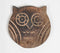 Hand Carved Owl Coasters (set of 4)
