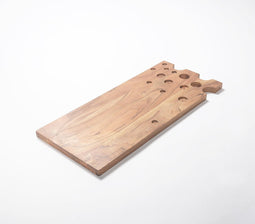Hand Cut Acacia Wood Cheese Board