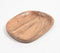 Hand Cut Acacia Wood Classic Serving Platter