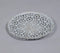 Hand Cut Iron Floral Decorative Tray