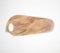 Hand Cut Mango Wood Elongated Serving Platter