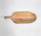 Hand Cut Mango Wood Oblong Paddle Serving Platter