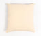Hand Stitched Cotton & Leather Monochrome Cushion Cover