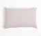 Hand Stitched Velvet & Leather Colorblock Lumbar Cushion Cover