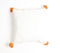 Hand Tufted Cotton Solid Tasseled Cushion Cover