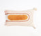 Hand Tufted Cotton Tasseled Lumbar Cushion Cover, 20 x 14 inches