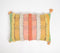 Hand Tufted Striped Cotton Tasseled Cushion Cover