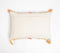 Hand Tufted Striped Cotton Tasseled Cushion Cover