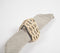 Handmade Cane & Iron Triangular Napkin Ring (Set of 4)