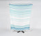 Handwoven Aqua Striped Cotton Throw