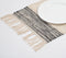 Handwoven Black Bordered Cotton Placemats (Set of 4)