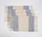 Handwoven Blue Borders Cotton Placemats (Set of 4)