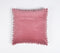 Handwoven Cotton Acrylic Cushion Cover with Pom-pom Tassels