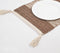 Handwoven Cotton Cocoa Colorblock Placemats (Set of 4)