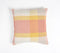 Handwoven Cotton Madras-Check Cushion Cover, 18 x 18 inches