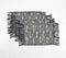 Handwoven Cotton Monotone Tasseled Placemats (Set of 4)
