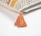 Handwoven Cotton Multi-Striped Tasseled Cushion Cover