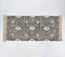 Handwoven Cotton Monochrome Fringed Rug
