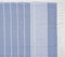 Handwoven Cotton striped Light & Dark Blue Bath Towels (Set Of 2)