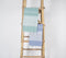 Handwoven Cotton striped Sage & BlueBath Towels (Set Of 2)