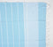 Handwoven Cotton striped Sky & Green Bath Towels (Set Of 2)