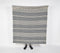 Handwoven Cotton Striped Tasseled Throw