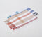 Handwoven Cotton Warm & Cool Striped Bath Towels (Set Of 2)