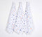 Handwoven Cotton Terrazzo Printed Kitchen Towels (set of 3)