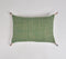 Handwoven Fern lumbar pillow cover