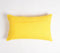 Handwoven Golden Lumbar Cushion cover