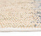 Handwoven Leather & Cotton Ombre Chevron Monochrome Durry