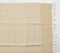 Handwoven Striped Bisque Tasseled Throw